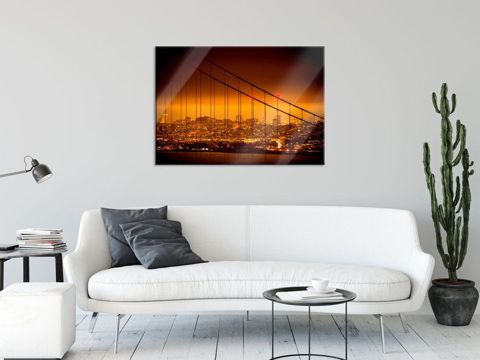 San Francisco Skyline, Glasbild