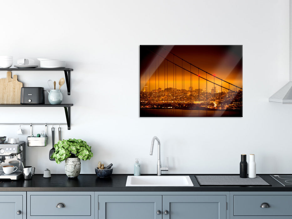 San Francisco Skyline, Glasbild