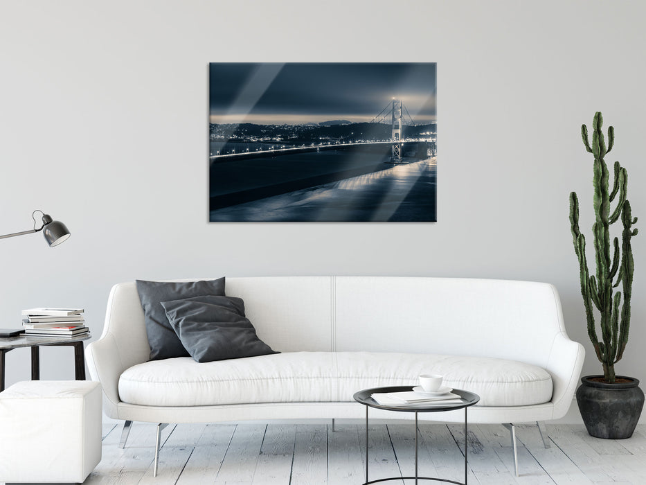 Golden Gate Bridge in New York, Glasbild