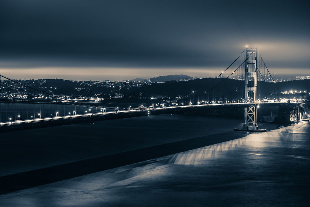 Golden Gate Bridge in New York, Glasbild