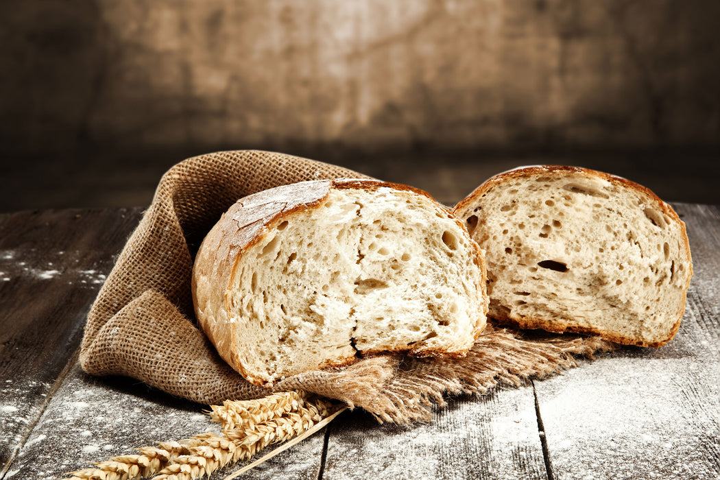 Krosses Bauernbrot, Glasbild