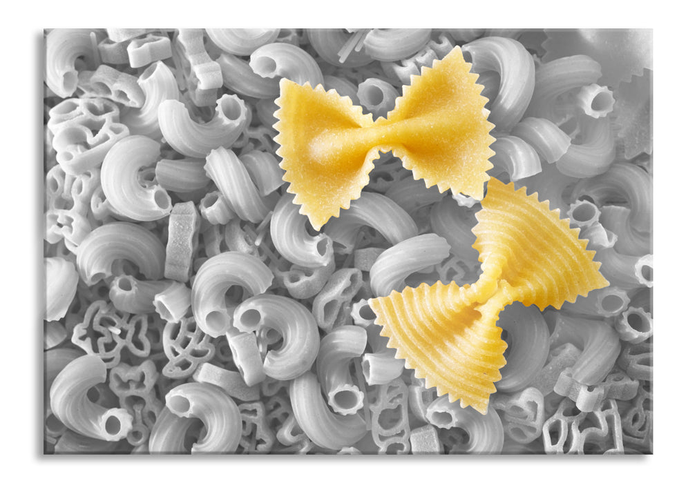 Pixxprint Nudelmischung, Glasbild