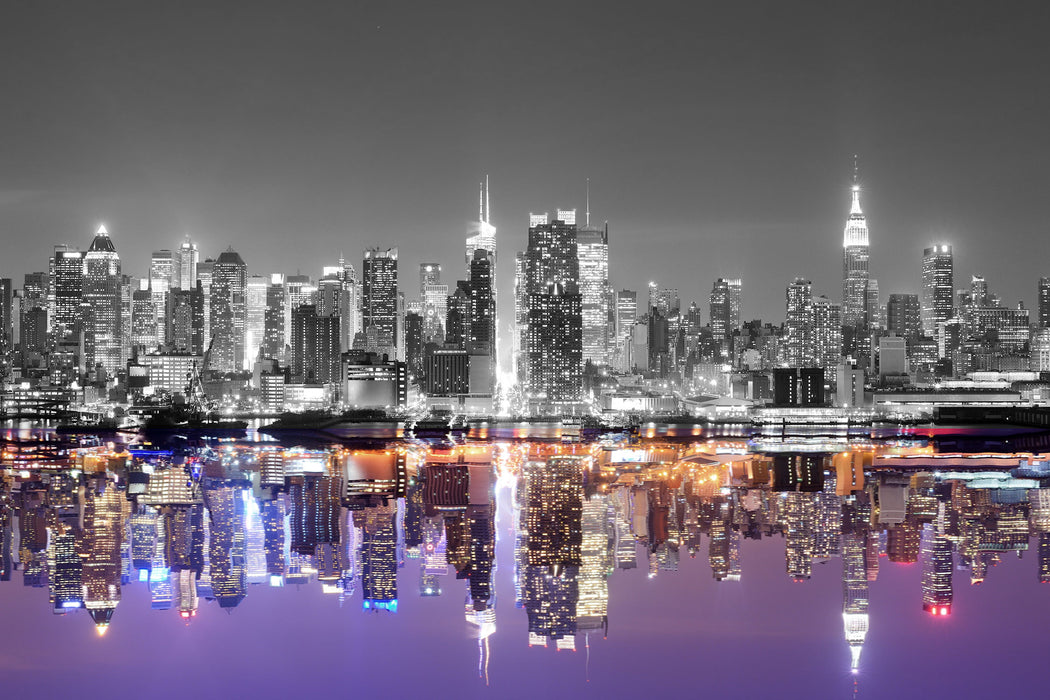 Manhattan Skyline, Glasbild