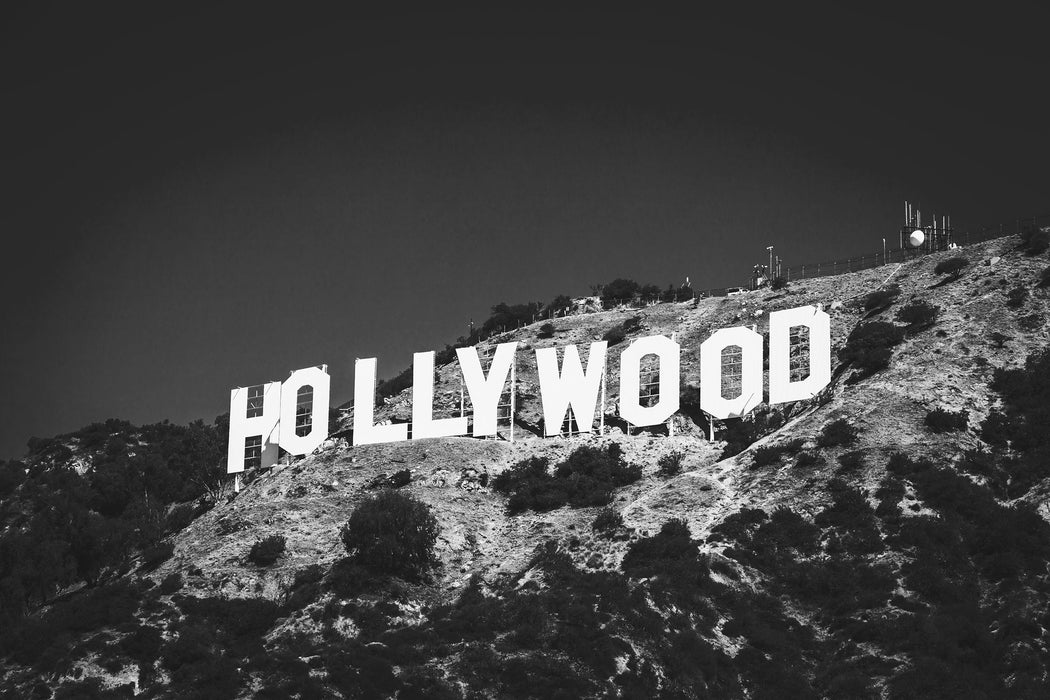 Wahrzeichen von Hollywood, Glasbild