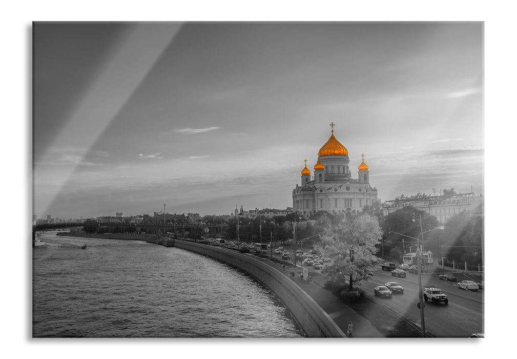 Christ-Erlöser-Kathedrale Moskau, Glasbild