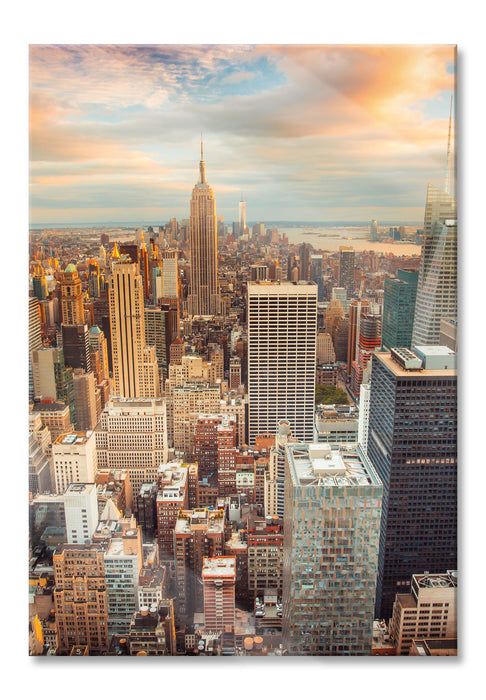 Skyline von New York, Glasbild