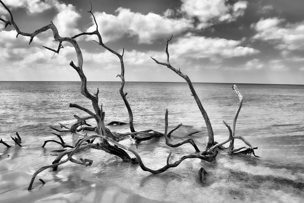 Strand Meer Havanna Kuba, Glasbild