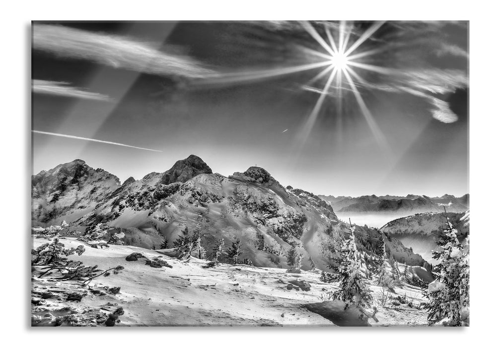 Pixxprint Tannheimer Tal, Glasbild