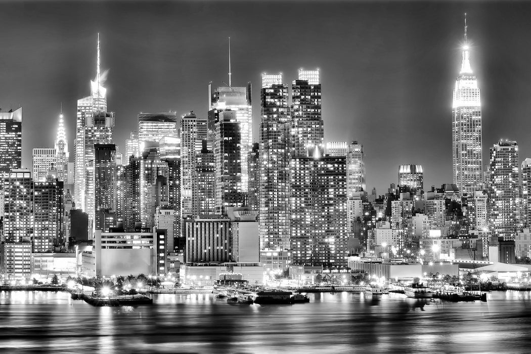 New York City Skyline, Glasbild