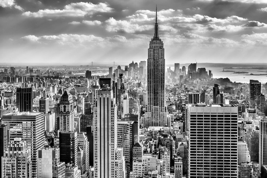 New York, Manhattan, Glasbild
