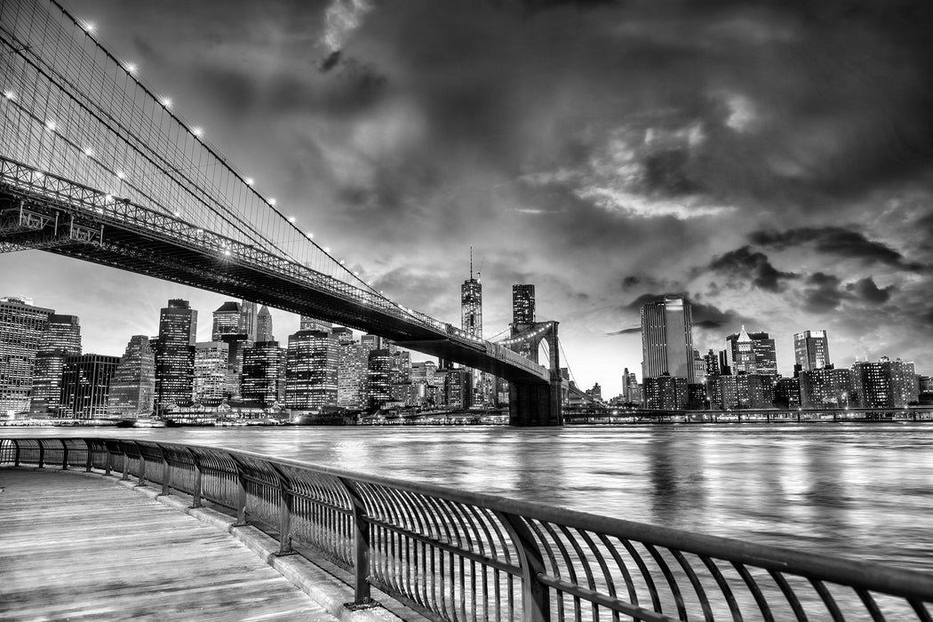 Brooklyn Bridge Park New York, Glasbild