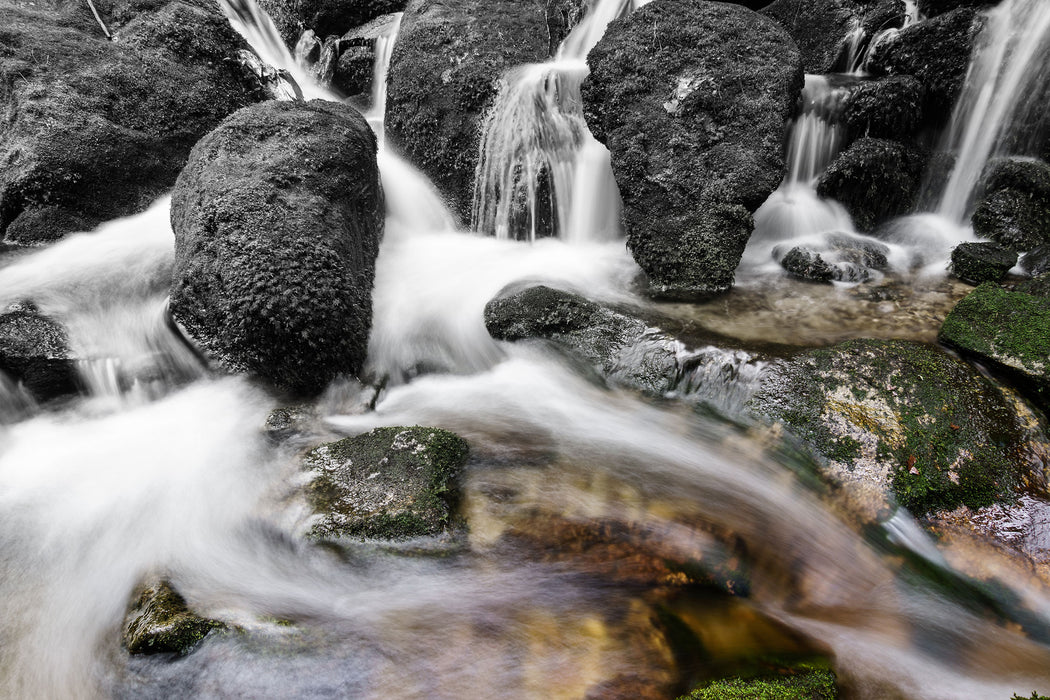 Gertelbach im Schwarzwald, Glasbild