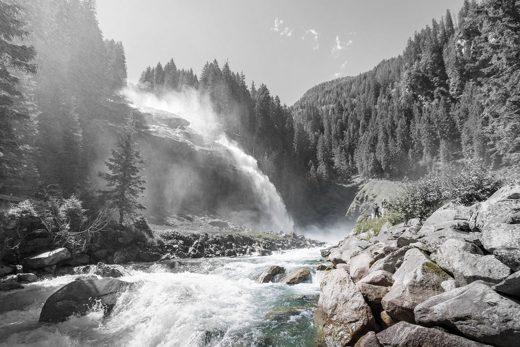 Wasserfälle Nationalpark, Glasbild