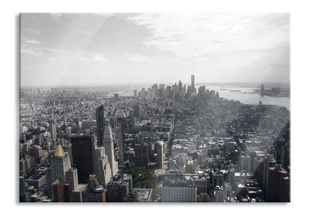 Pixxprint New York City Panorama, Glasbild