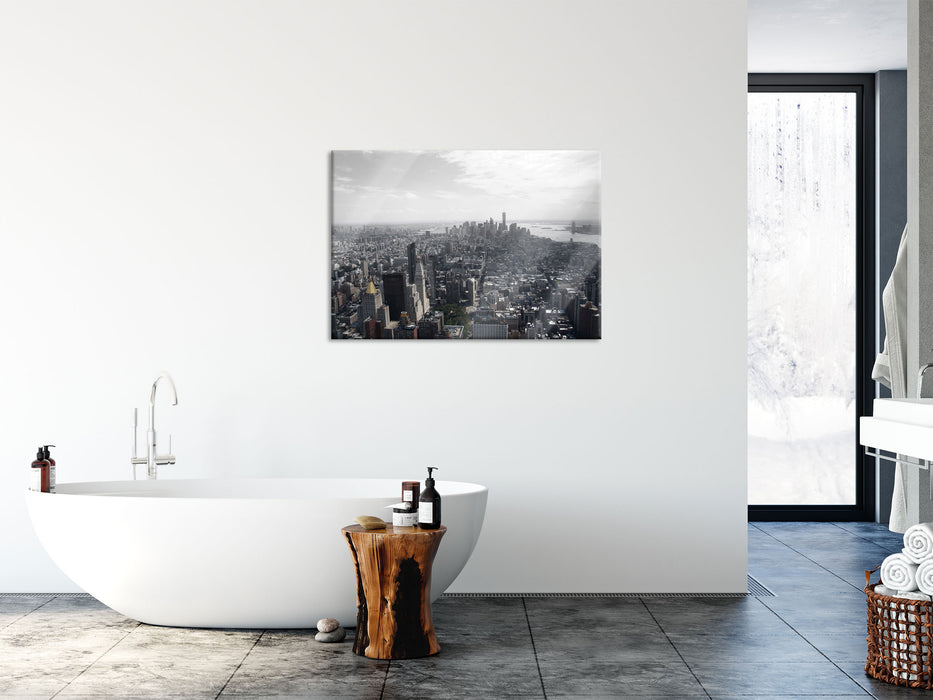 New York City Panorama, Glasbild