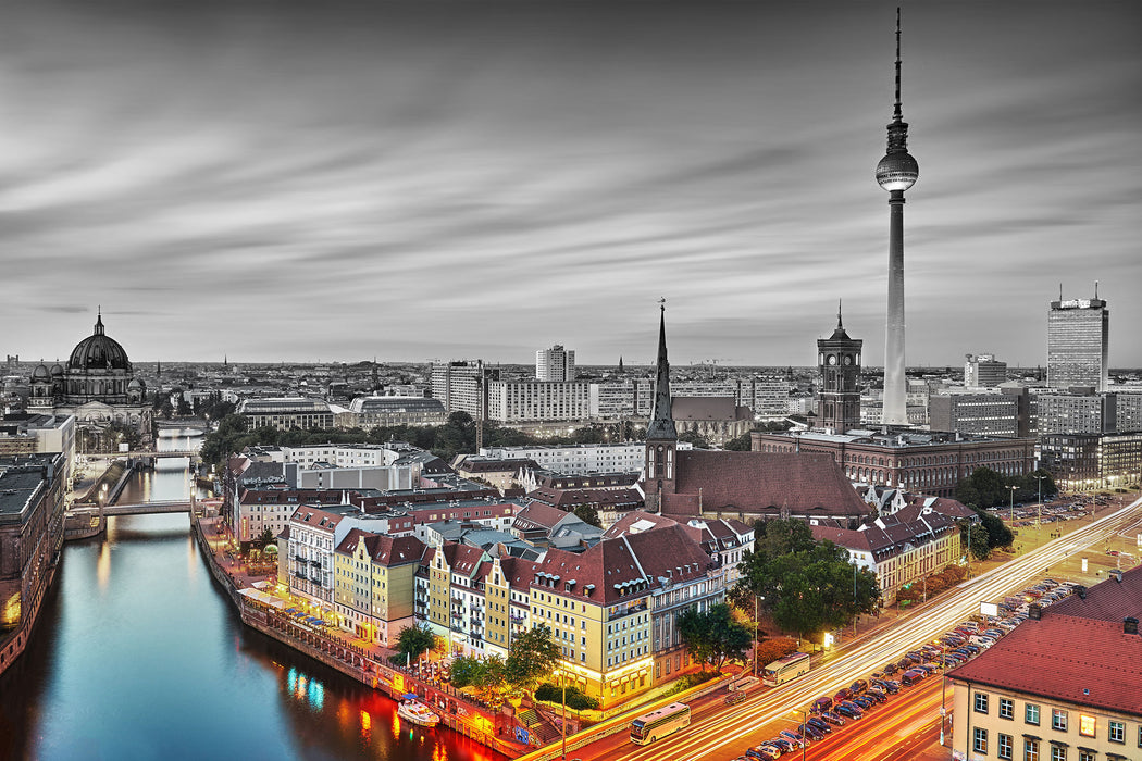 Berlin City Panorama, Glasbild