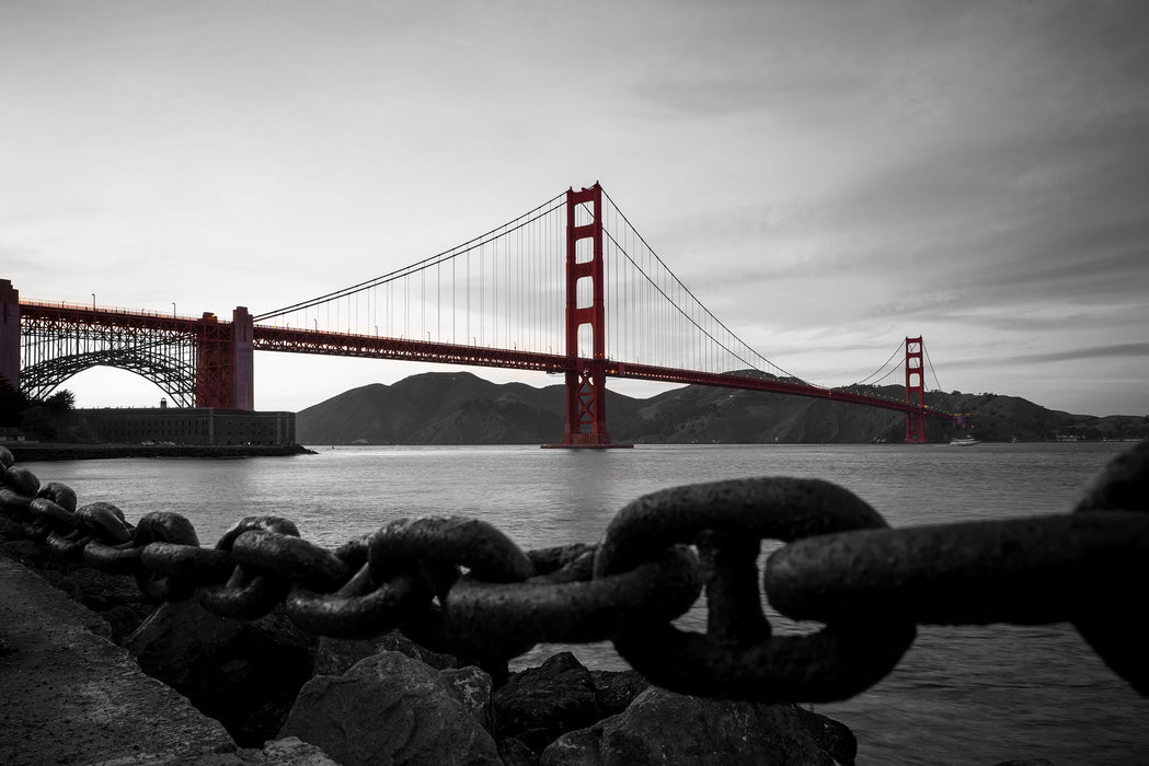 Golden Gate Bridge, Glasbild