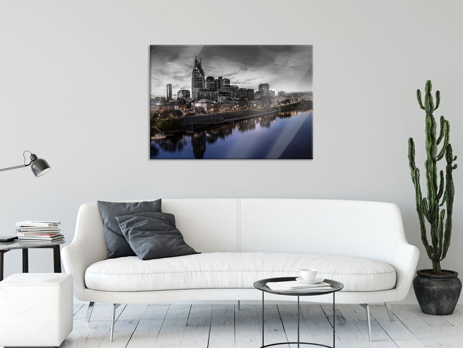 Nashville Skyline Panorama, Glasbild