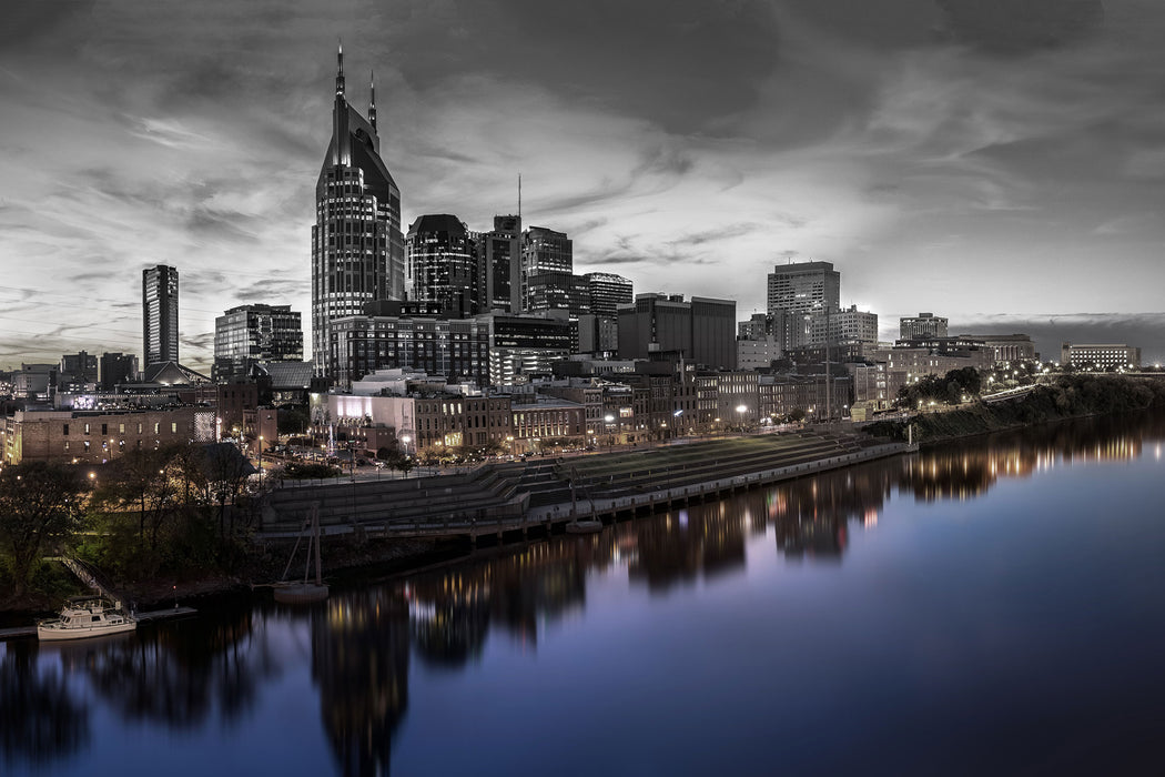 Nashville Skyline Panorama, Glasbild