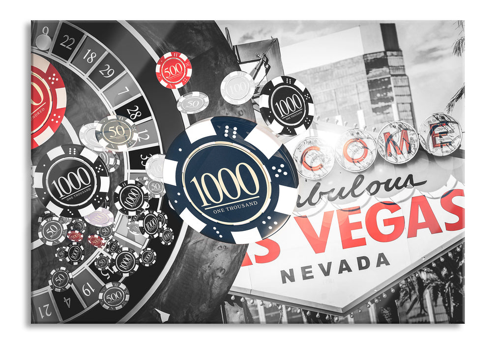 Las Vegas Casino Roulette, Glasbild