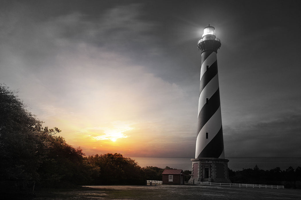 Cape Hatteras Leuchtturm, Glasbild