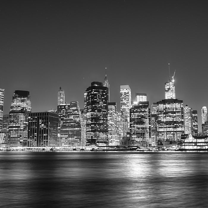 New York City, Glasbild Quadratisch