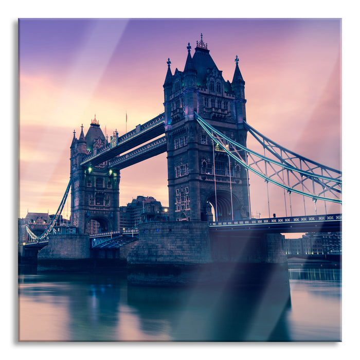 Pixxprint London, Glasbild Quadratisch