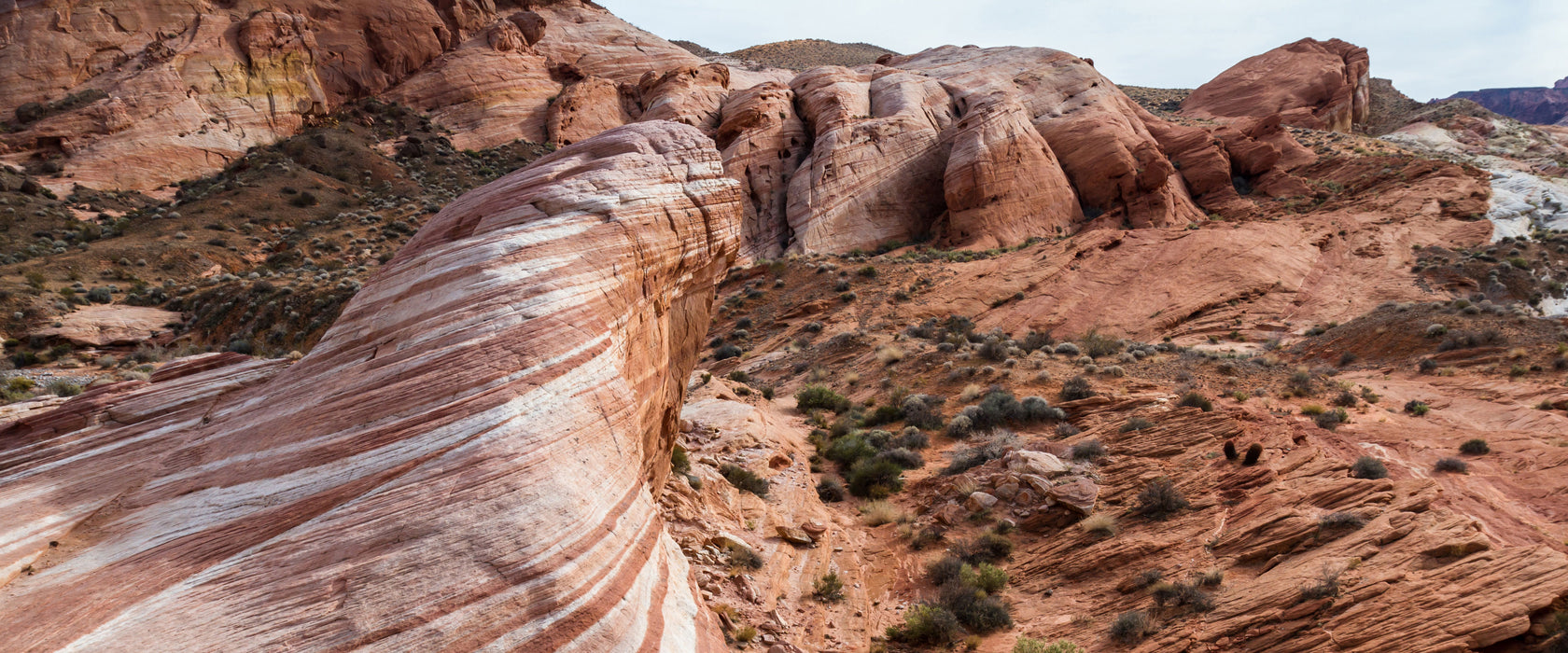 Atemberaubender Grand Canyon, Glasbild Panorama