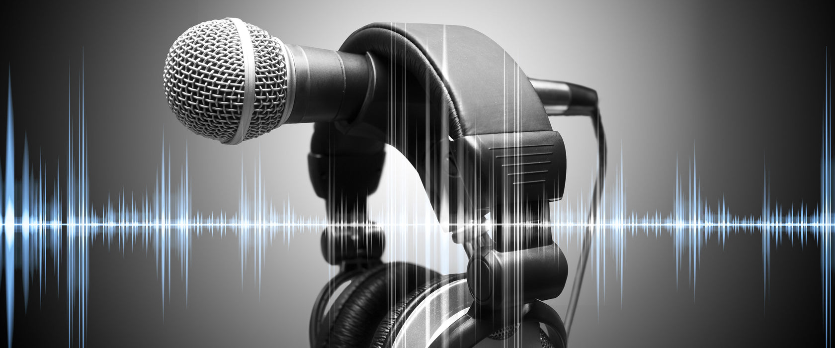 Mikrofon, Glasbild Panorama