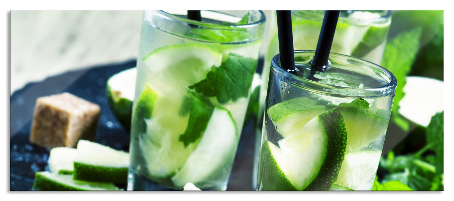 Caipirinha, Glasbild Panorama