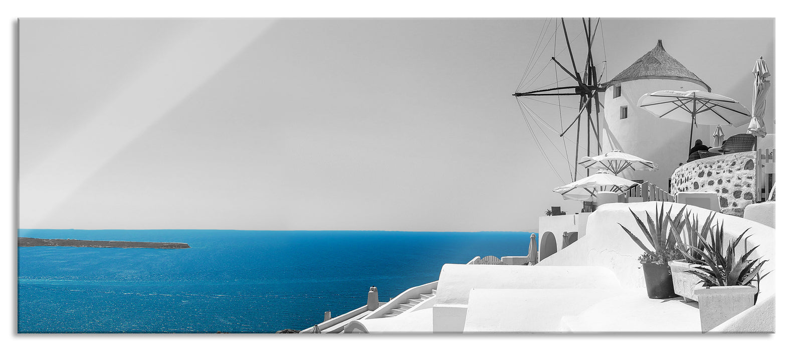 Pixxprint Club Kalimera Kriti in Kreta, Glasbild Panorama