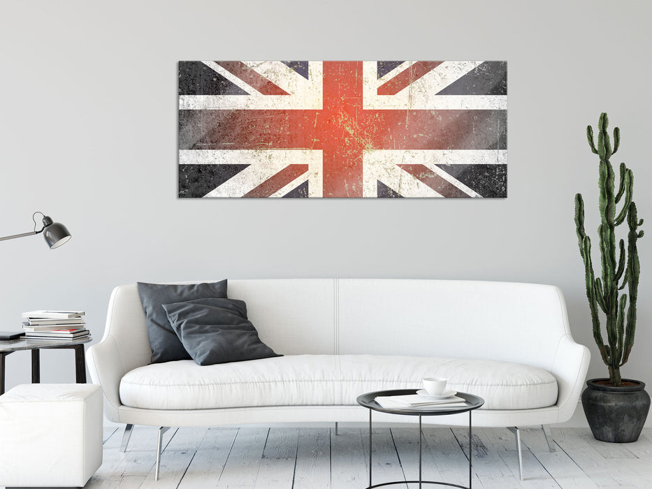 British Union Jack, Glasbild Panorama