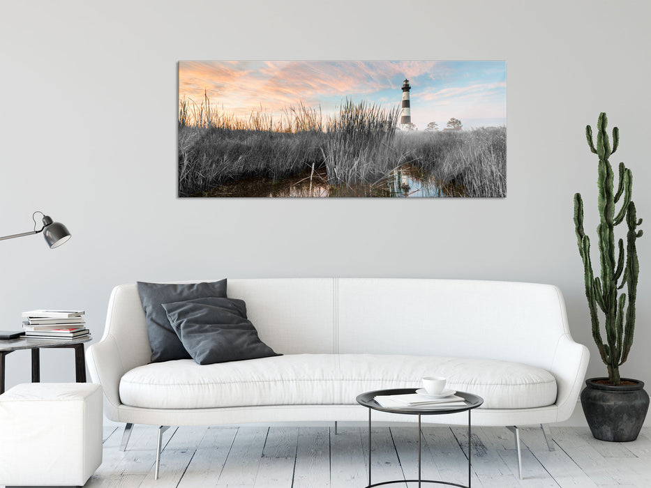 Bodie Island Lighthouse, Glasbild Panorama