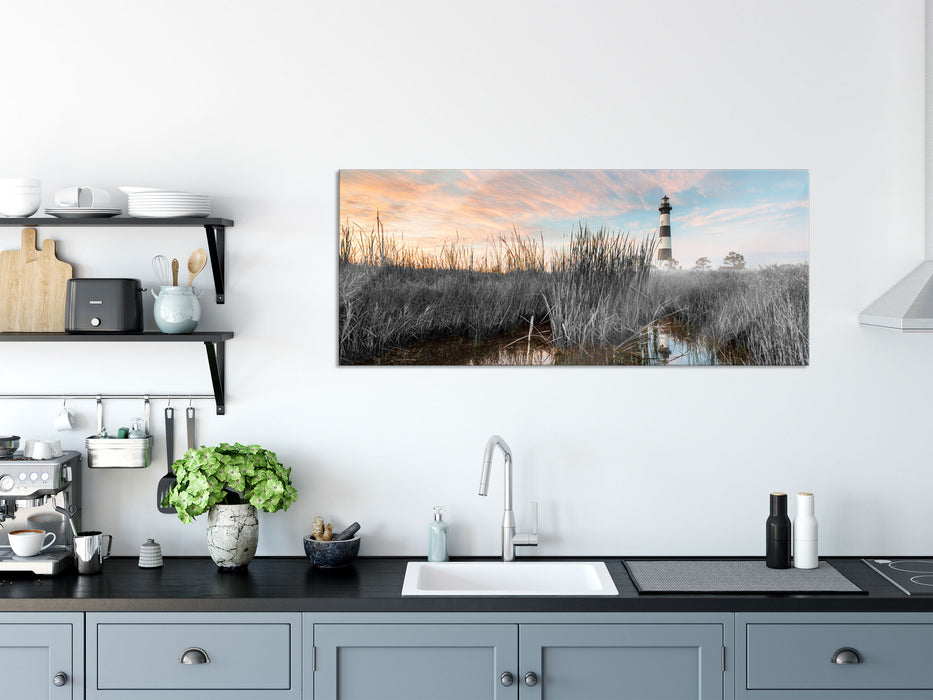 Bodie Island Lighthouse, Glasbild Panorama