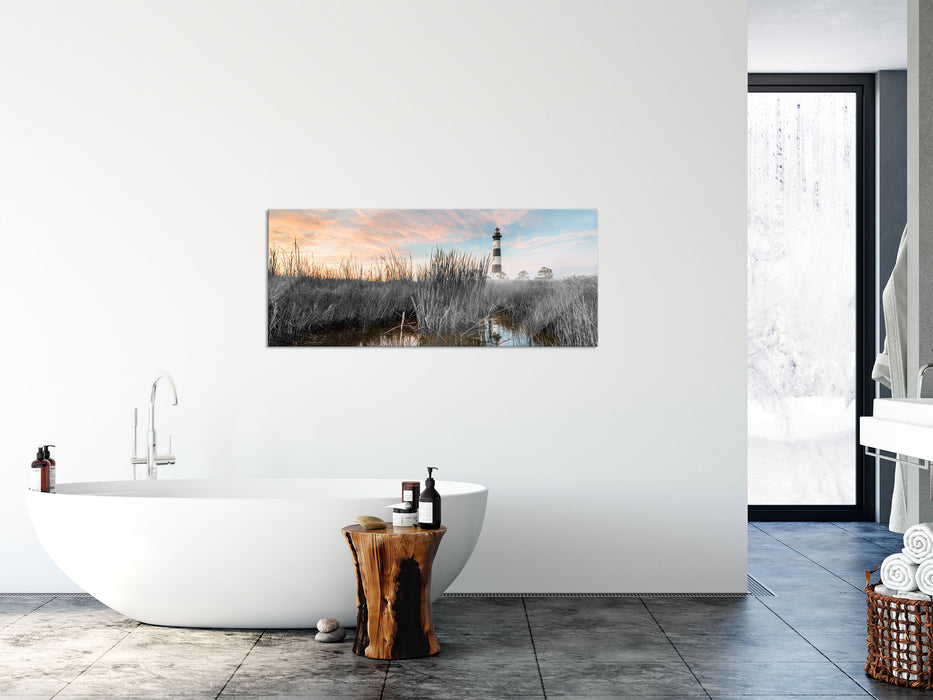 Bodie Island Lighthouse, Glasbild Panorama