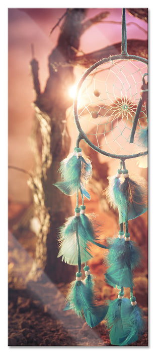 Pixxprint Dreamcatcher, Glasbild Panorama