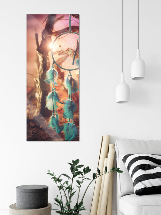 Dreamcatcher, Glasbild Panorama