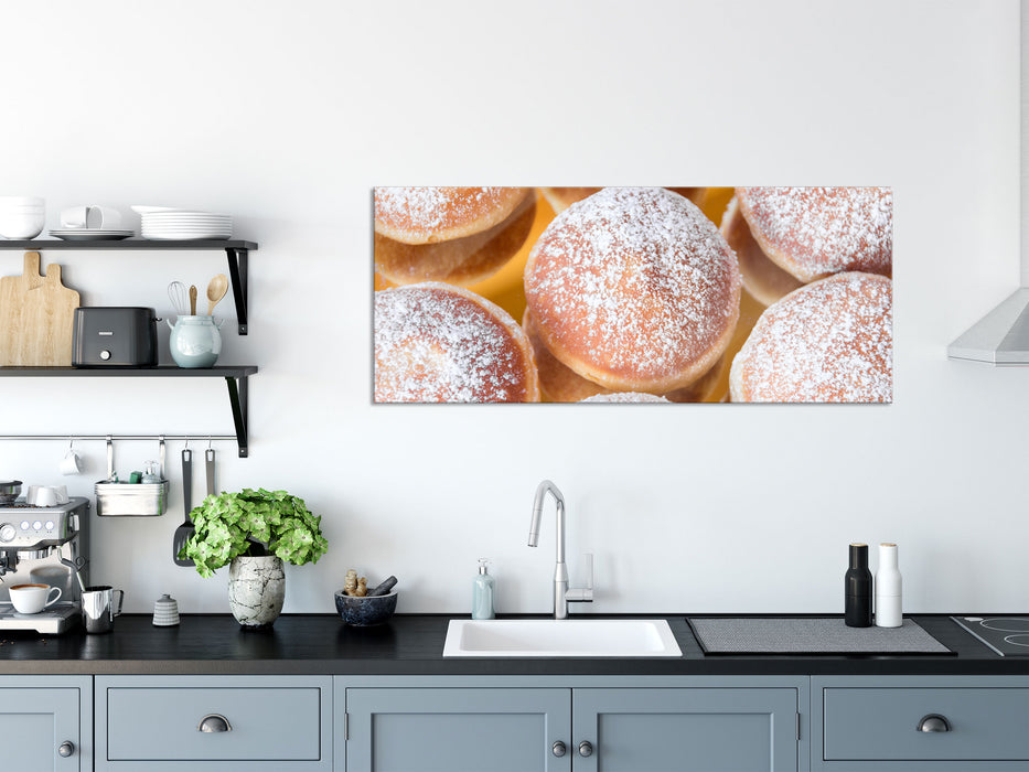 Süße Berliner, Glasbild Panorama