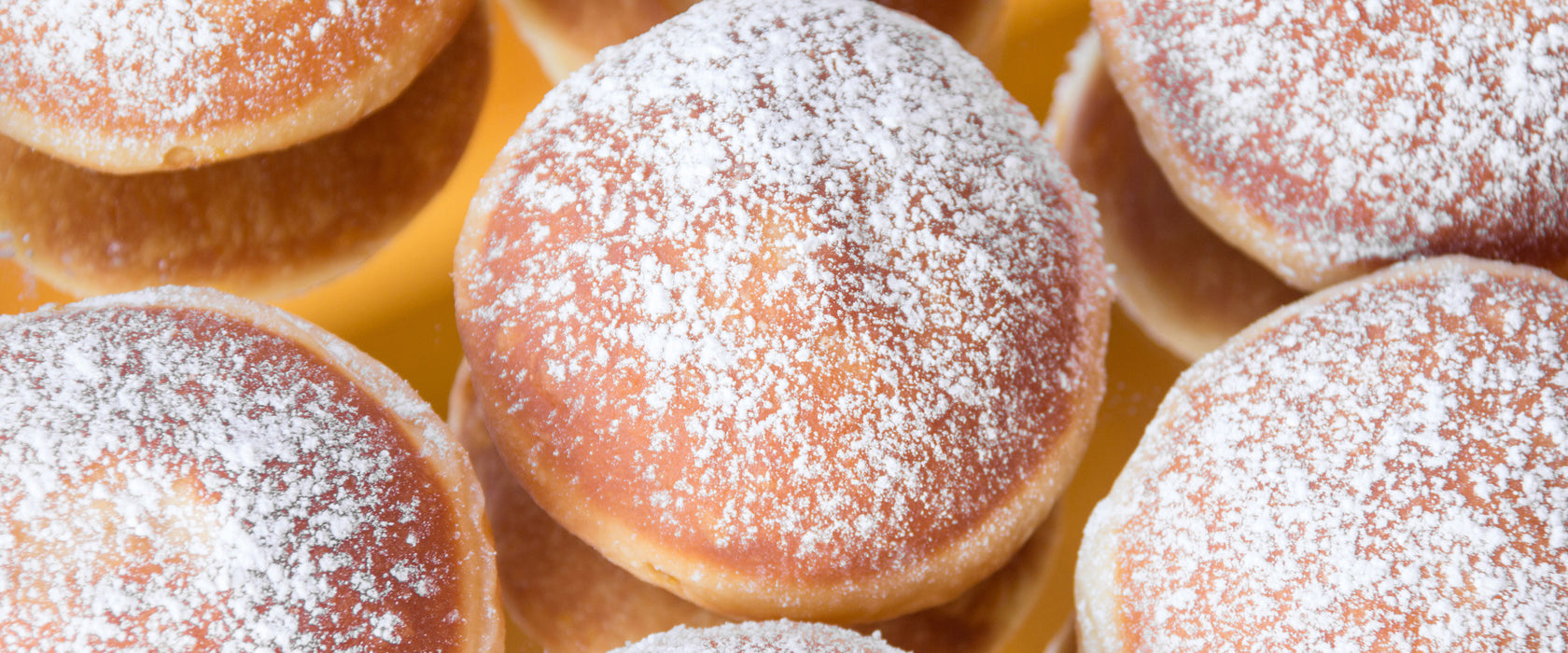 Süße Berliner, Glasbild Panorama