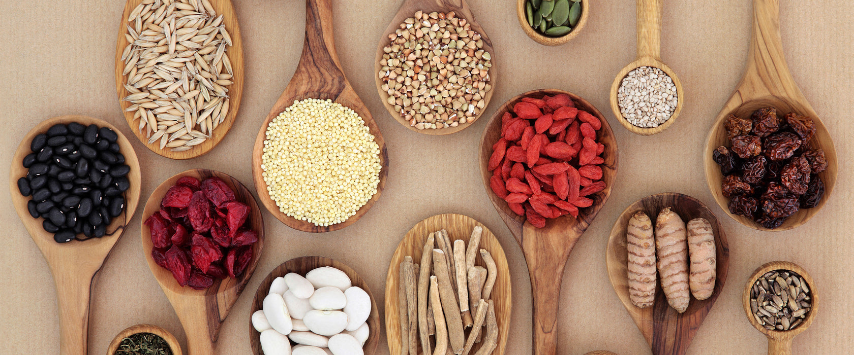 Super-Health Food, Glasbild Panorama