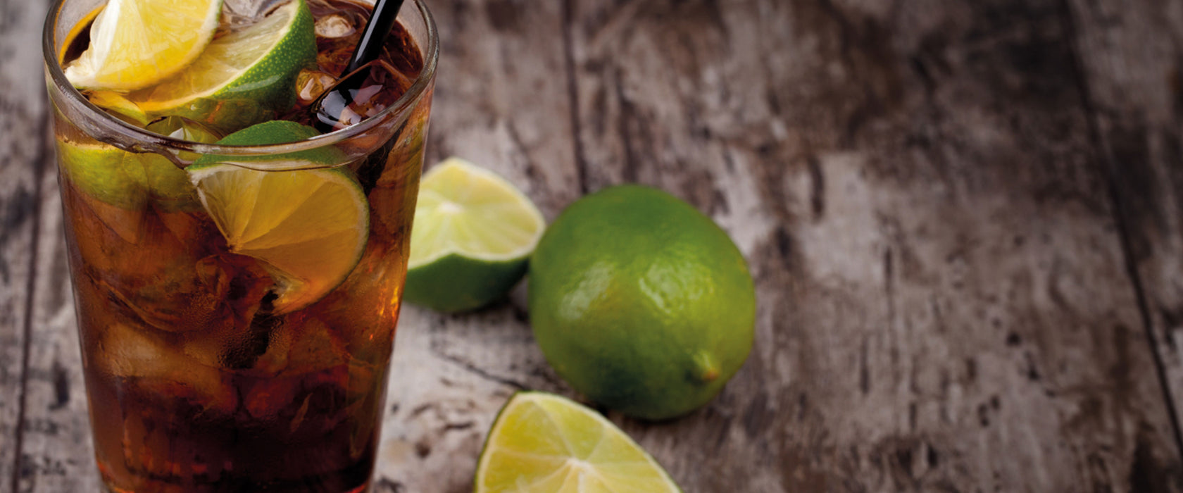 Cuba Libre Original, Glasbild Panorama