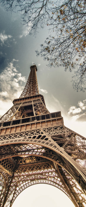 Eindrucksvoller Eifelturm Paris, Glasbild Panorama