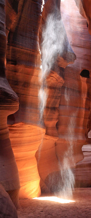 Sand Antelope Canyon, Glasbild Panorama