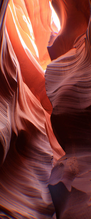 Antelope Canyon Arizona, Glasbild Panorama