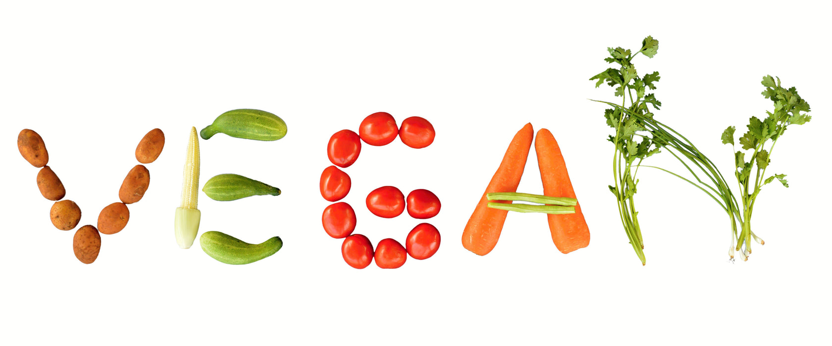 Vegan Gemüse, Glasbild Panorama