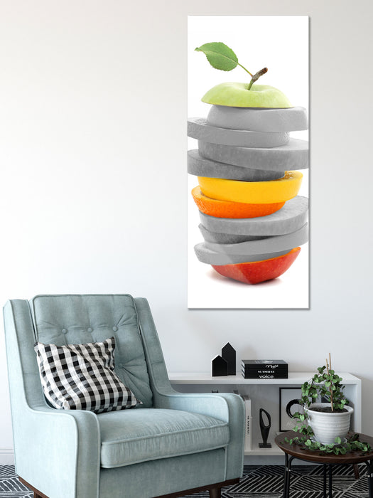 schöner Fruchtscheibenturm, Glasbild Panorama