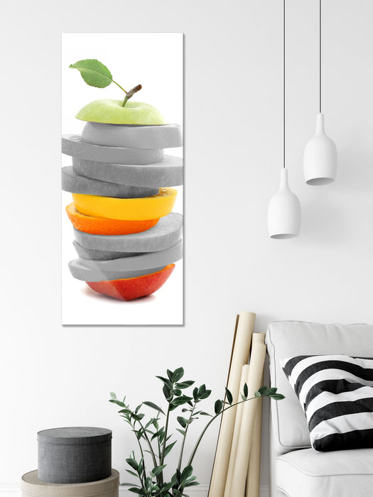 schöner Fruchtscheibenturm, Glasbild Panorama