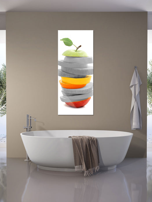 schöner Fruchtscheibenturm, Glasbild Panorama