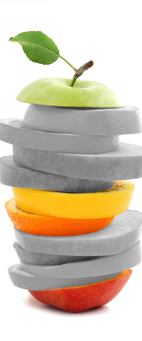 schöner Fruchtscheibenturm, Glasbild Panorama