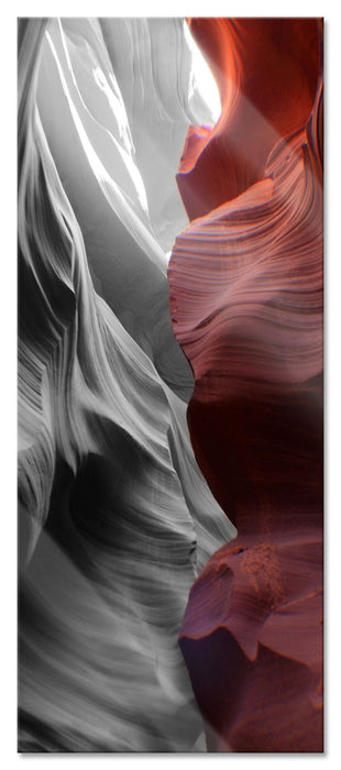 Pixxprint toller Antelope Canyon, Glasbild Panorama